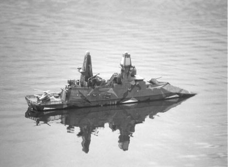 DMG Ans Kurnai Prototype Stealth Corvette Kurnai